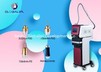 4 Heads Portable ND YAG Laser Machine 532 / 755 / 1064nm Tattoo Removal